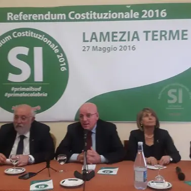 Mario Oliverio per il 'Si' - VIDEO