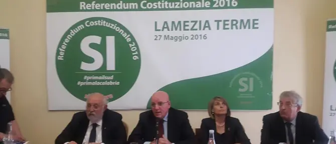 Mario Oliverio per il 'Si' - VIDEO