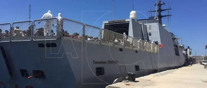 Nuovo sbarco di migranti a Reggio