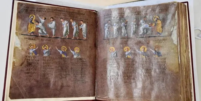 Il Codex Purpureus Rossanensis torna in Calabria