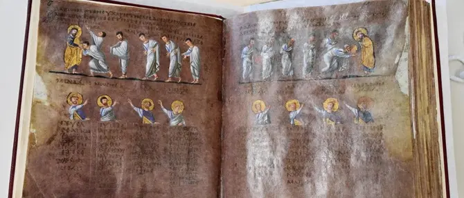 Il Codex Purpureus Rossanensis torna in Calabria