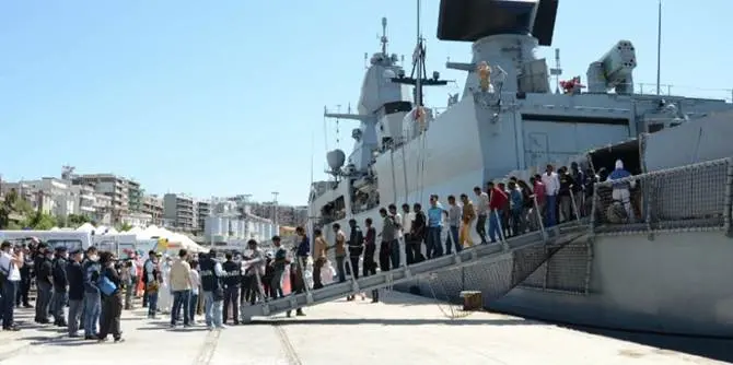 Nuovo sbarco a Reggio Calabria, approdata al porto nave con 745 migranti