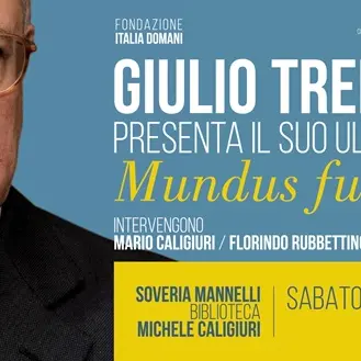 'Mundus furiosus': Tremonti presenta il suo ultimo libro a Soveria