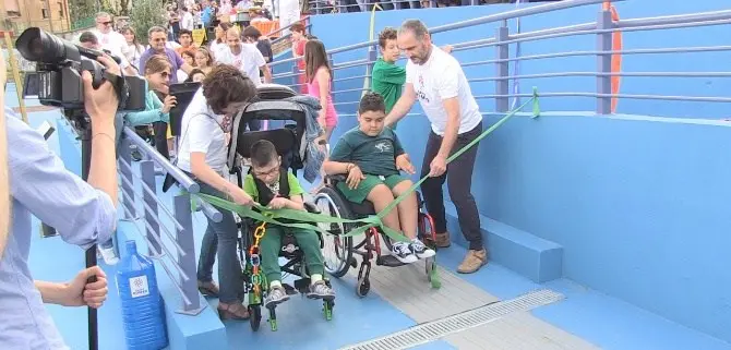 Inaugurato il Parco Piero Romeo di Cosenza