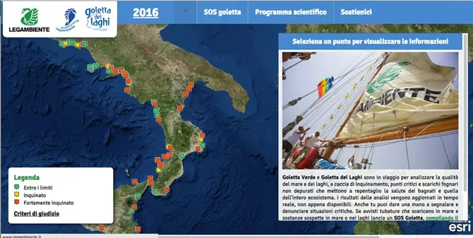 Goletta Verde: allarme inquinamento nei mari calabresi