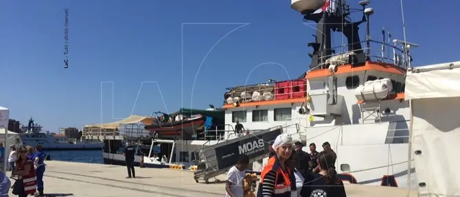 Ennesimo sbarco a Reggio: giunti 366 migranti