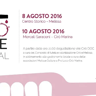 Degustazioni e cultura enologica al Cirò Wine Festival