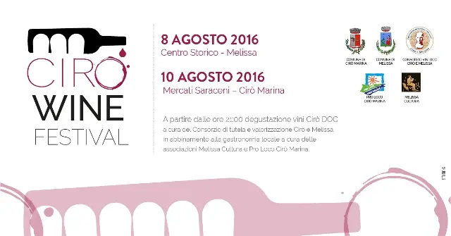 Degustazioni e cultura enologica al Cirò Wine Festival