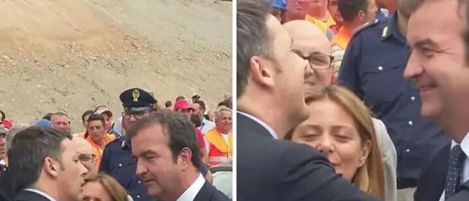 Renzi incontra il Presidente della provincia di Cs che, a sorpresa, non è Di Natale ma Occhiuto