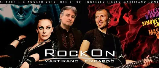 Claudio Simonetti’s Goblin, Massimo Varini e Alessia D’Andrea a Martirano Lombardo