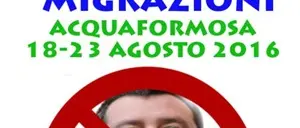 Acquaformosa vietata a Salvini