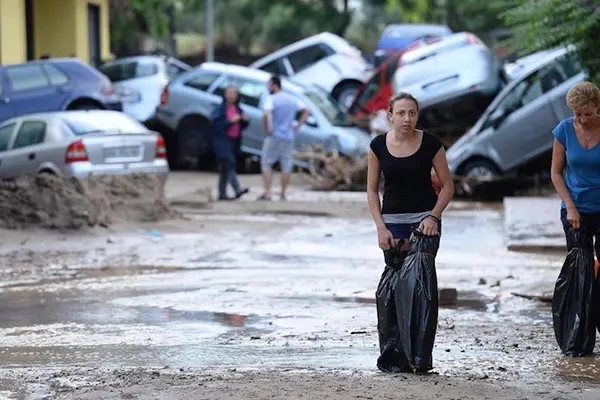 Rossano, 12 agosto 2015. (LaPresse - Gerardo Cafaro) , LaPresse