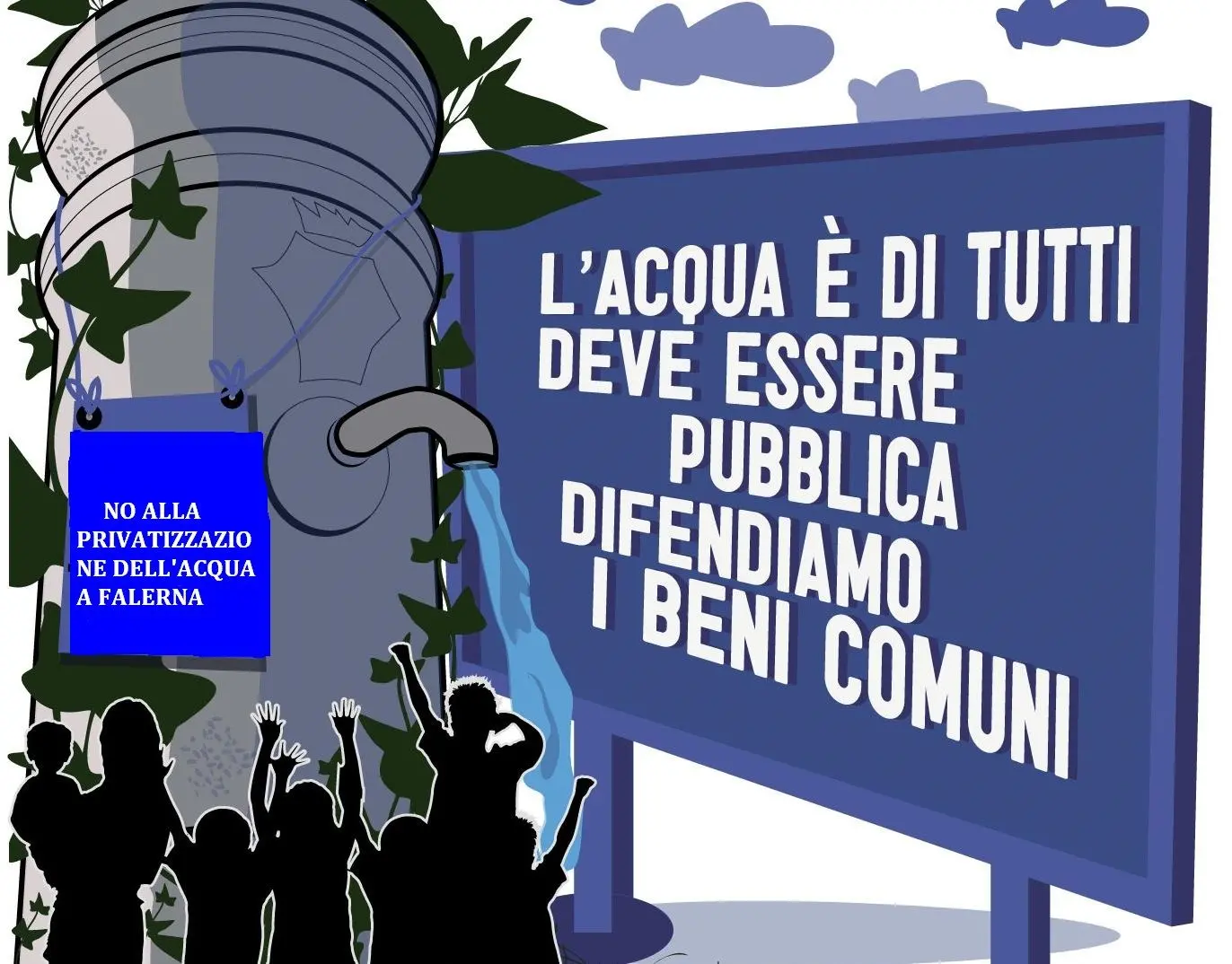 Il Comitato “Falerna – Acqua bene comune” presenta delibera di iniziativa popolare