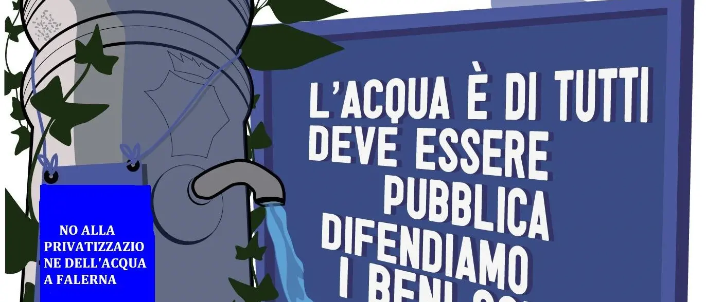 Il Comitato “Falerna – Acqua bene comune” presenta delibera di iniziativa popolare