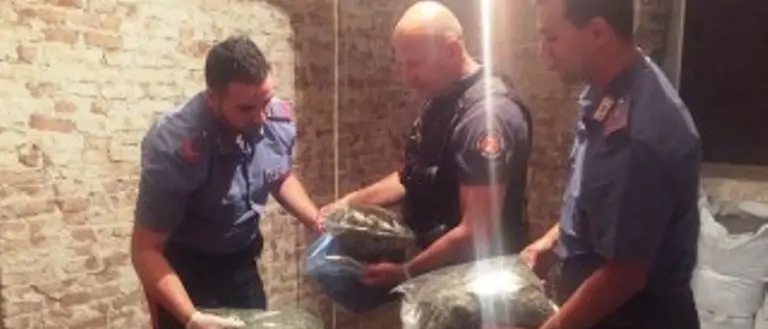 Fabbrica di droga nel Reggino, tre in manette - NOMI