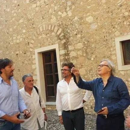 A Cerisano un pomeriggio con Vittorio Sgarbi