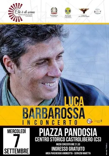 A Castrolibero cresce l'attesa per il concerto di Luca Barbarossa