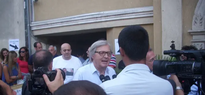 Sgarbi e il suo rapporto “speciale” con Soveria Mannelli