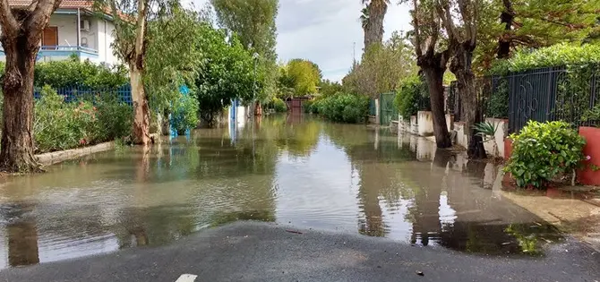 Maltempo, allagamenti e disagi a Sibari