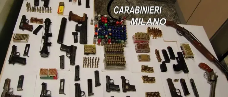Un arsenale in azienda, ad Abbiategrasso in manette un reggino VIDEO