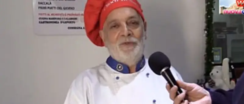 Cosenza perde il suo Master chef Tonino Napoli