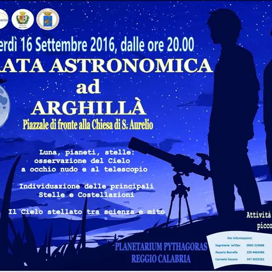 Serata astronomica ad Arghillà