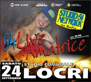 Studio54network a Locri per Amatrice