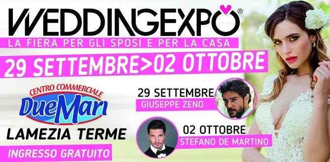 “Wedding Expo” sbarca a Lamezia Terme