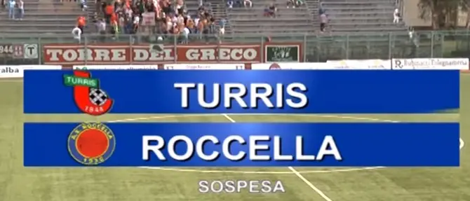 Serie D, clamorosa sospensione al 90’