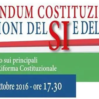 Referendum, le ragioni del Si e del No in un confronto a Catanzaro