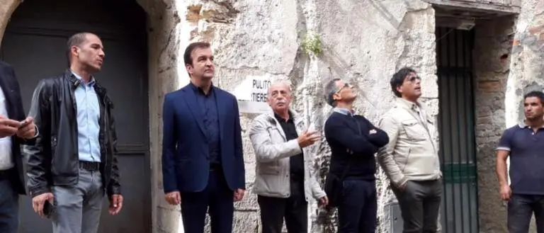 Centro storico di Cosenza, ricognizione del sindaco Occhiuto