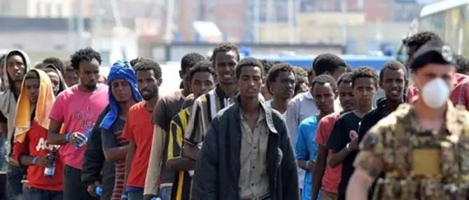 Migranti, in arrivo a Reggio 814 persone