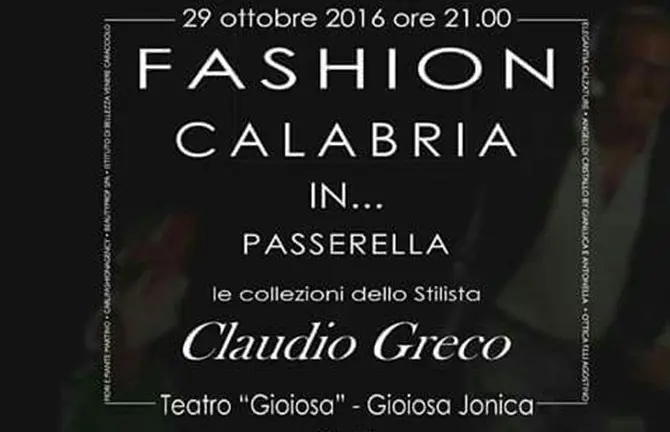 A Gioiosa Jonica l’evento “Fashion, la Calabria… in passerella”