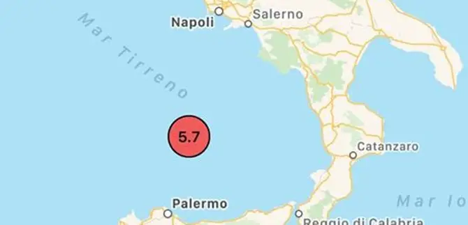 Terremoto nel mar Tirreno, Tansi: “Non è il vulcano Marsili”