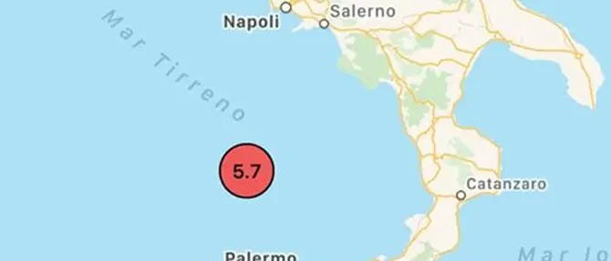 Terremoto nel mar Tirreno, Tansi: “Non è il vulcano Marsili”