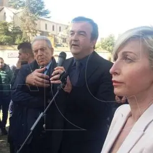 Cosenza, inaugurata la statua di Alarico