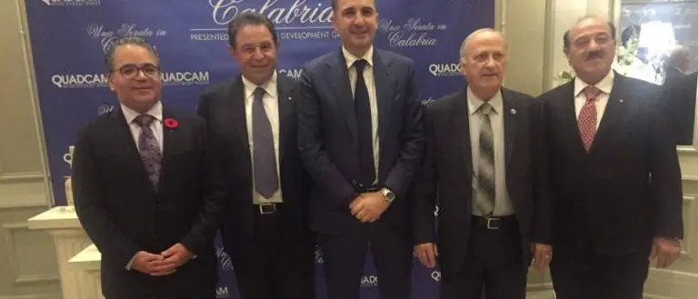 Greco incontra politici e imprenditori calabresi in Canada