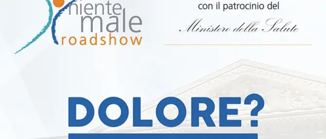 Terapia del dolore: tappa a Crotone del tour “NienteMale Roadshow”