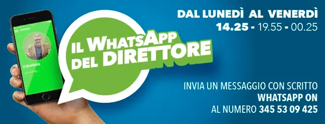 Il WhatsApp del direttore sbarca su LaC