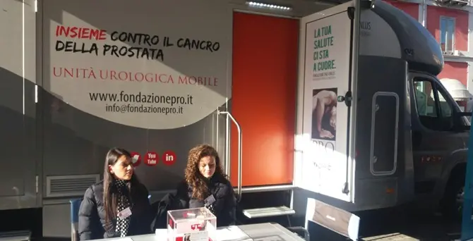 A Cosenza la prima tappa del camper di prevenzione gratuita del tumore della prostata