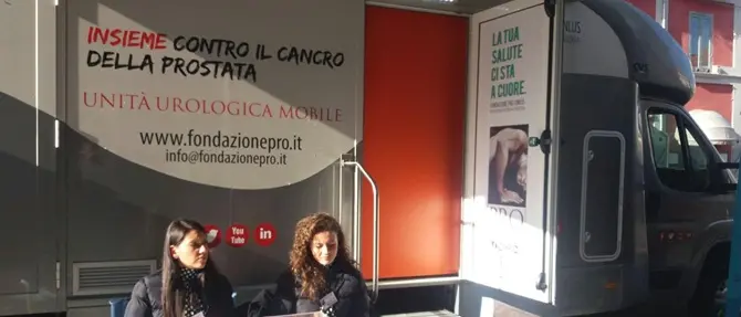 A Cosenza la prima tappa del camper di prevenzione gratuita del tumore della prostata