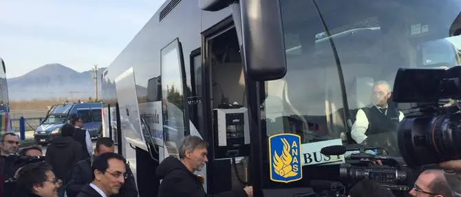 Inaugurazione A3, Delrio: «La Salerno-Reggio sarà il simbolo di un Sud onesto» (FOTO)