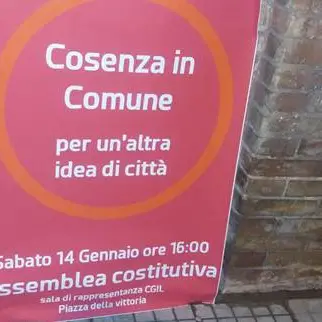 “Cosenza in Comune” torna in campo: convocata assemblea