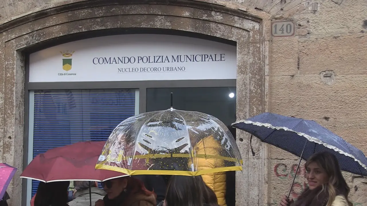 Aperto un nuovo presidio di Polizia municipale a Cosenza