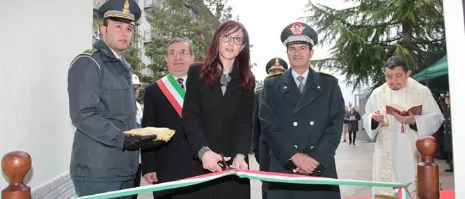 San Giovanni in Fiore, inaugurata la nuova caserma della Finanza
