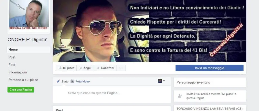 Mangiardi: “Chiudete la pagina di Vincenzo Torcasio”