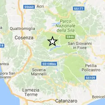 Trema la terra in Calabria, terremoto nel Cosentino