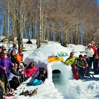 CURIOSITA' | In Sila costruito il primo igloo