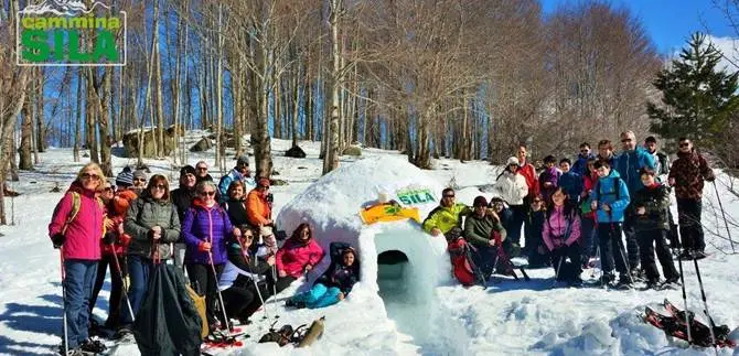 CURIOSITA' | In Sila costruito il primo igloo