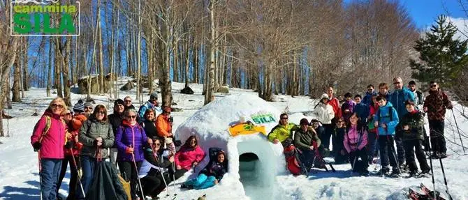 CURIOSITA' | In Sila costruito il primo igloo